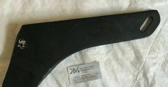 Mercedes-Benz E W124 Front driver seat rail trim 1249180130