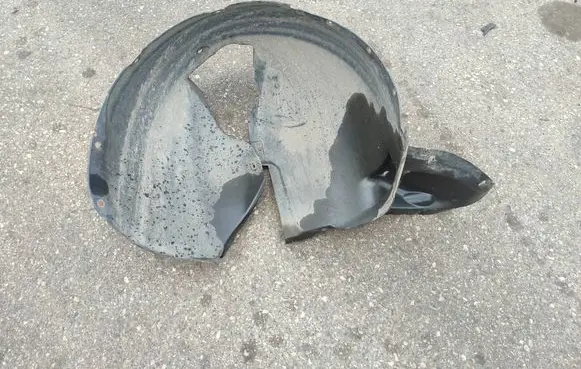 Skoda Superb B6 (3T) Front wheel arch liner splash guards 3T0809962