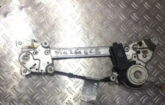 Sliding door window regulator with motor