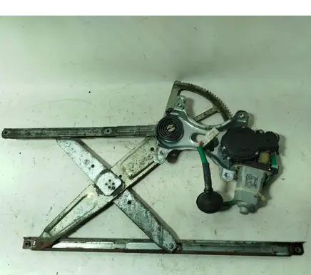 Front door window regulator with motor