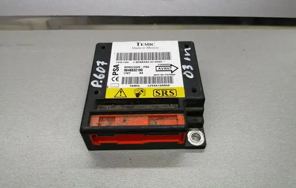 Peugeot 607 Airbag control unit/module 9648832180
