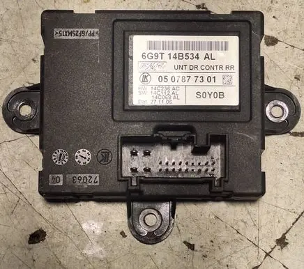 Ford S-MAX Door control unit/module 6G9T14B534AL 0507877301 14C236AC