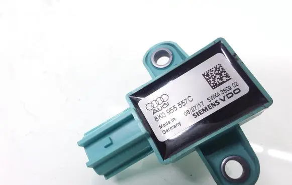 Audi A4 S4 B8 8K Airbag deployment crash/impact sensor 8K0955557C 5WK43809