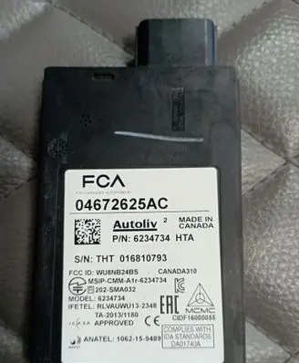 Chrysler Pacifica Blind spot module 04672625AC 04672625