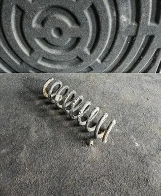 Rear coil spring