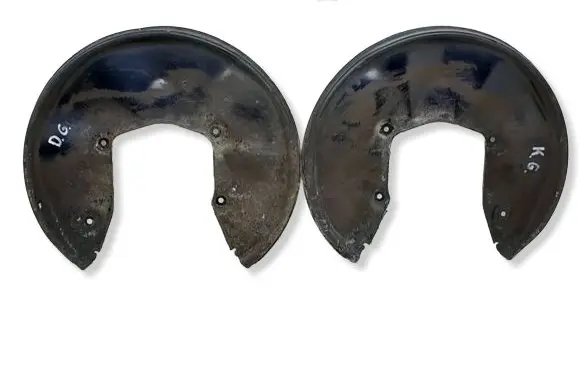 Audi A6 S6 C6 4F Rear brake disc plate dust cover 