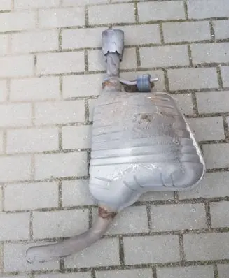 Audi A6 S6 C6 4F Rear muffler/silencer tail pipe 4F0253612S 4F0120B