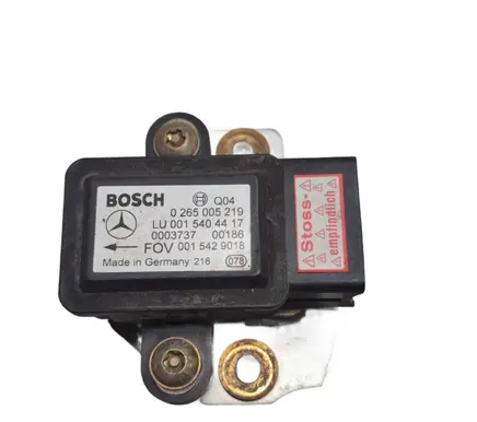 Mercedes-Benz A W168 ESP acceleration yaw rate sensor 0265005219 0015429018 0015404417