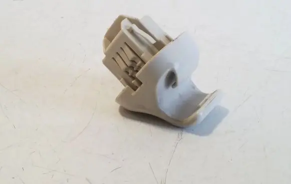 Sun visor clip/hook/bracket