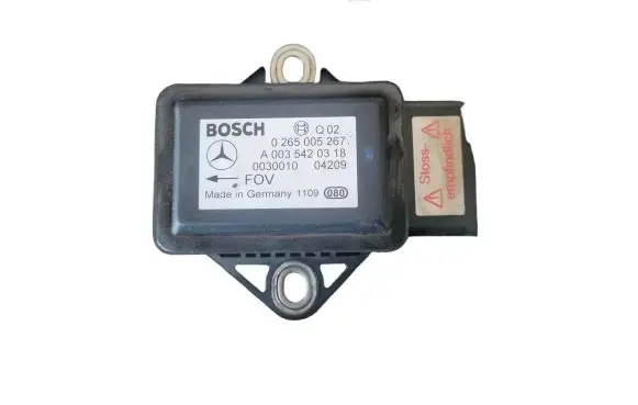 Mercedes-Benz E W211 ESP acceleration yaw rate sensor A0035420318 0265005267