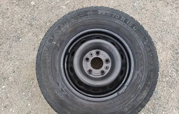 Fiat Ducato R15 spare wheel 