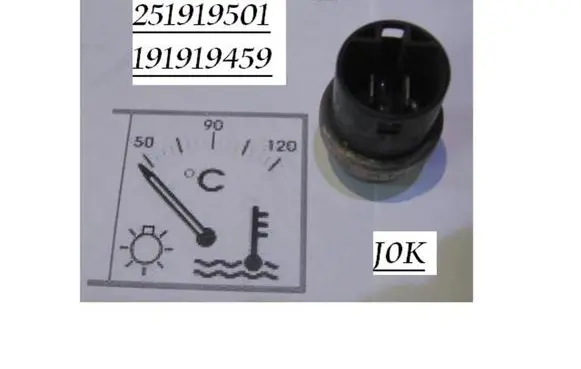 Volkswagen Golf II Coolant temperature sensor 251919501 191919459