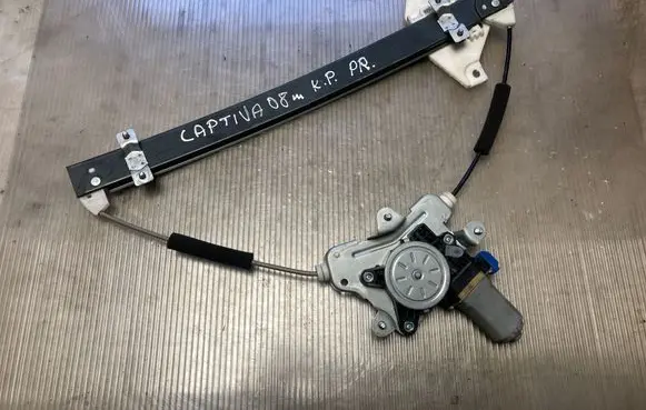 Chevrolet Captiva Front door window regulator with motor 96627079 A00115570109