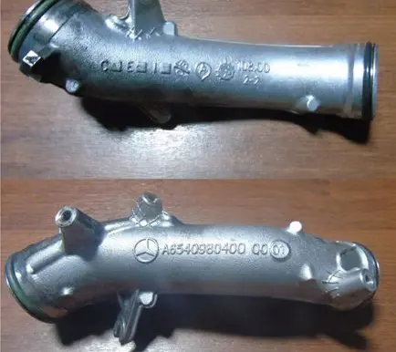 Mercedes-Benz Vito Viano W638 Coolant pipe/hose A6540980400