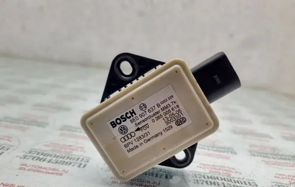 Audi A6 S6 C6 4F ESP acceleration yaw rate sensor 8E0907637B 3003391 0265005618