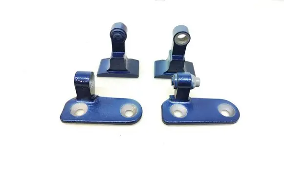 Front door hinge set