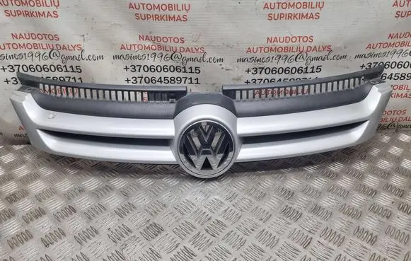 Volkswagen Golf Plus Front bumper upper radiator grill 5M0853653