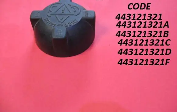 Audi A8 S8 D2 4D Coolant expansion tank/reservoir cap 443121321