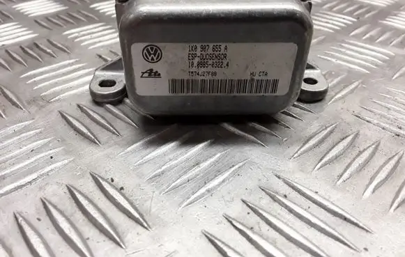Audi A3 S3 8P ESP acceleration yaw rate sensor 1K0907655A 10098503224