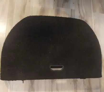 Mercedes-Benz E W123 Spare wheel section trim 