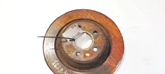 Volvo S80 Rear brake disc neventiliuojamas