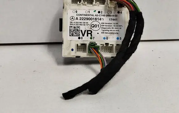 Mercedes-Benz C W205 Door control unit/module A2229001614 A2229023213 A2229015603