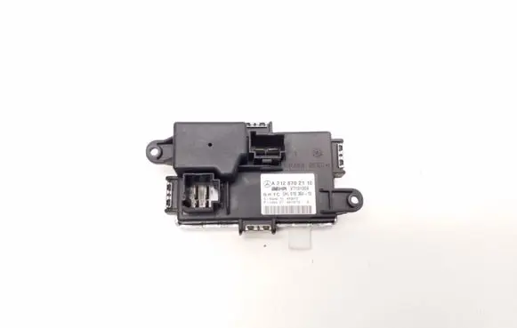 Mercedes-Benz E W212 Heater blower motor/fan resistor a2128702110
