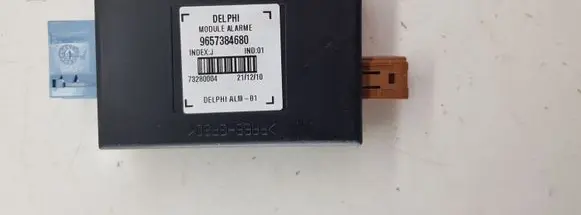 Peugeot 3008 I Alarm control unit/module 9657384680