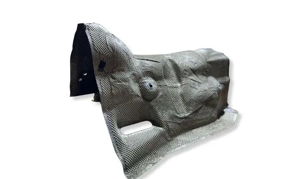 Audi A8 S8 D4 4H Heat shield in engine bay 4H0825661D