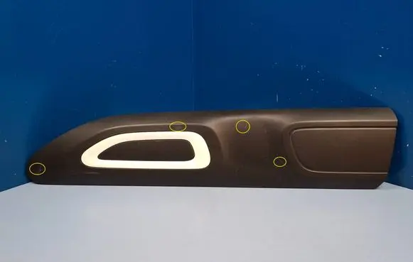 Citroen Berlingo Front door trim (molding) 9817695877 9818466477