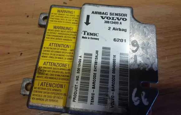 Volvo S40, V40 Airbag control unit/module 30613499A