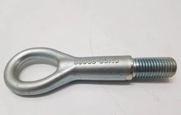 Towing hook eye
