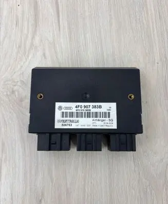 Audi A6 S6 C6 4F Tow bar trailer control unit/module 4F0907383B 4F0910383B 506763