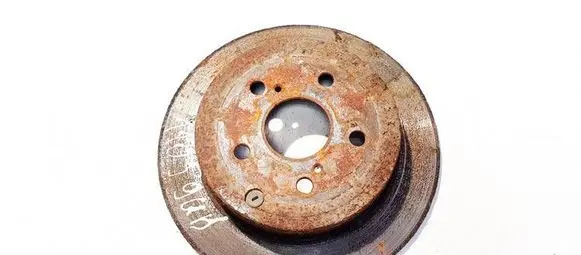 Toyota Corolla Verso AR10 Rear brake disc NEVENTILIUOJAMAS