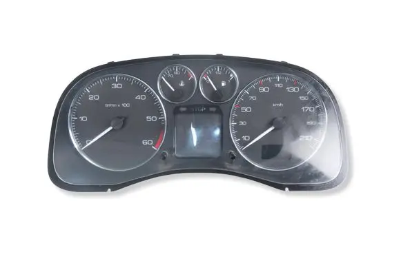 Peugeot 307 Speedometer (instrument cluster) P9654485280
