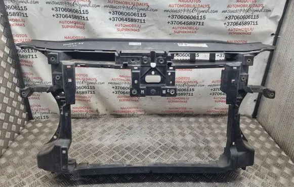 Volkswagen PASSAT B7 Radiator support slam panel 3C0010793N
