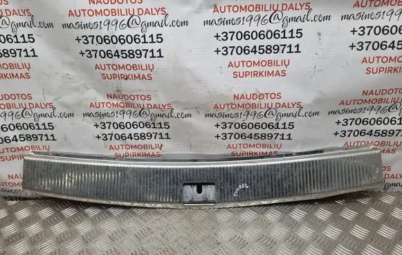 Volkswagen Touareg I Trunk/boot sill cover protection 