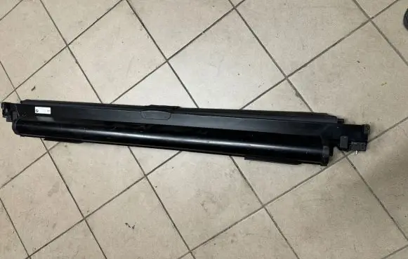 Parcel shelf load cover