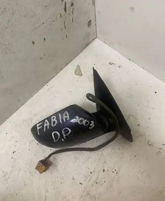 Skoda Fabia Mk1 (6Y) Manual wing mirror E1020634 4012659
