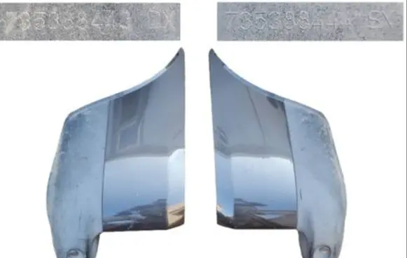 Fiat Doblo Rear bumper corner part panel trim 735388443