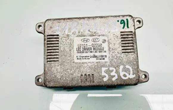 Hyundai Ioniq LED ballast control module 92101G2200 00226137