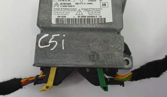 Citroen C5 Airbag control unit/module 9673576580