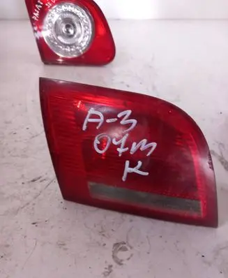 Audi A3 S3 8P Tailgate rear/tail lights