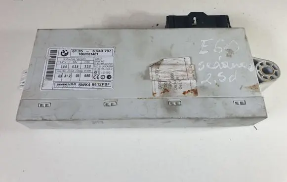 BMW 5 E60 E61 Comfort/convenience module 6943797 61356943797 1062231421