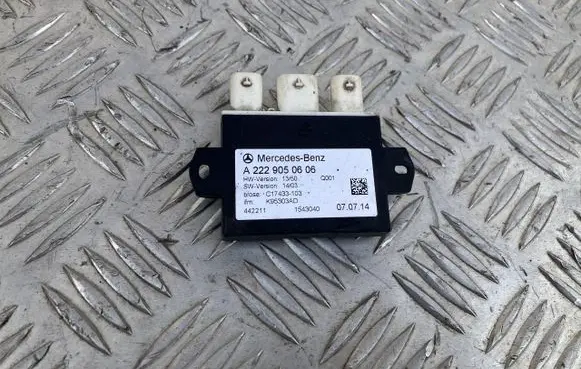 Mercedes-Benz C W205 Tailgate/trunk control unit/module A2229050606