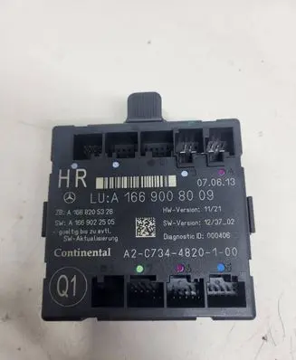 Mercedes-Benz ML W166 Door control unit/module A1669008009