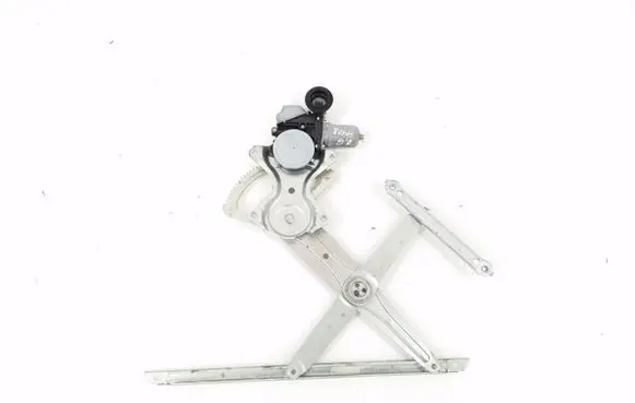 Rear window lifting mechanism without motor