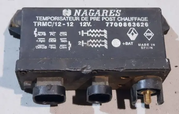 Renault Laguna II Glow plug pre-heat relay 7700863626