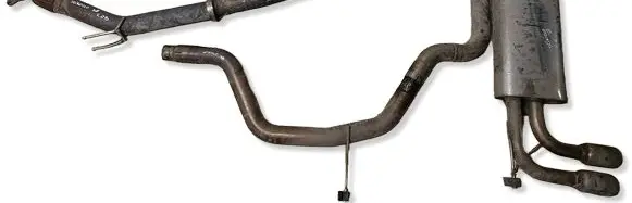 Volkswagen Scirocco Muffler/silencer MSVW259S8 MSVW325
