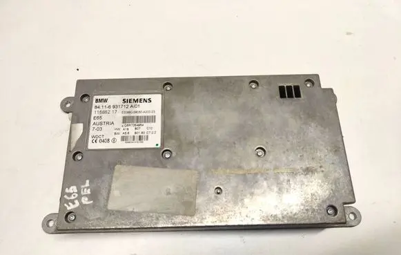 BMW 7 E65 E66 Phone control unit/module 6931712 11585217 84116931712